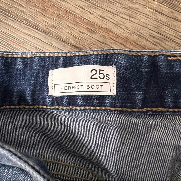 GAP 1969 perfect boot jeans Med Wash 25s - Picture 8 of 8